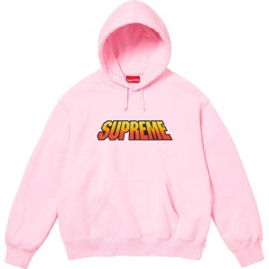 Bluza Supreme Gradient Hooded Głęboka Różowe | Polska-196738