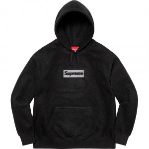 Bluza Supreme Inside Out Box Logo Hooded Czarne | Polska-307492