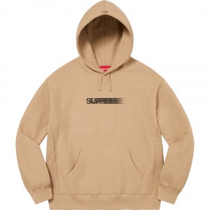 Bluza Supreme Motion Logo Hooded Ciemny Brązowe | Polska-975038