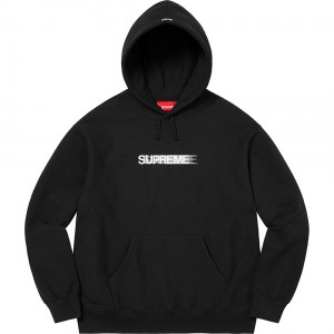 Bluza Supreme Motion Logo Hooded Czarne | Polska-430971