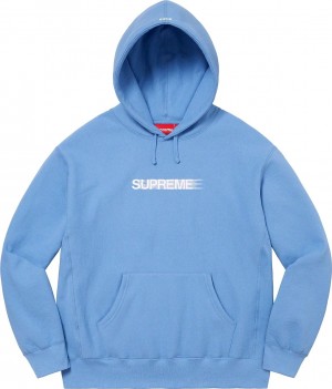 Bluza Supreme Motion Logo Hooded Głęboka Niebieskie | Polska-498731