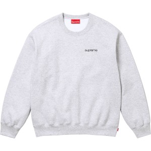 Bluza Supreme Nyc Crewneck Szare | Polska-630781