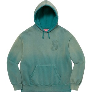 Bluza Supreme Overdyed S Logo Hooded Zielone | Polska-397140