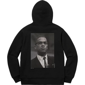 Bluza Supreme Roy DeCarava Malcolm X Hooded Czarne | Polska-738059