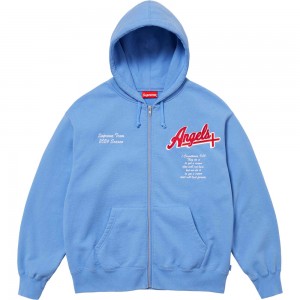 Bluza Supreme Salvation Zip Up Hooded Głęboka Niebieskie | Polska-013762