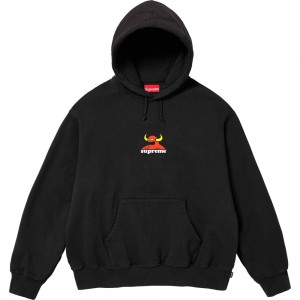 Bluza Supreme Toy Machine Hooded Czarne | Polska-275186