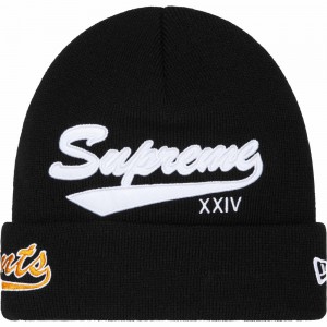 Czapka Supreme New Era® Salvation Beanie Czarne | Polska-194738