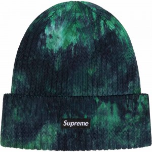 Czapka Supreme Overdyed Beanie Zielone | Polska-052961