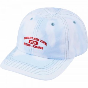 Czapki Supreme New York Arc 6-Panel Głęboka Niebieskie | Polska-785490