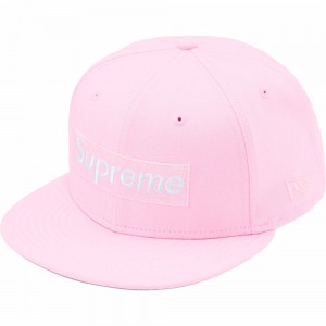 Czapki Supreme Sharpie® Box Logo New Era® Różowe | Polska-079136