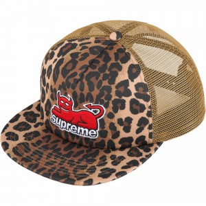 Czapki Supreme Toy Machine Mesh Back 5-Panel Panterka | Polska-492061