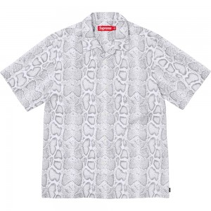 Koszule Supreme Snake S/S Białe | Polska-425678