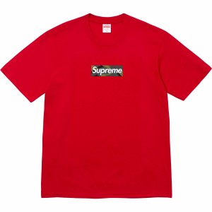 Koszulka Supreme Box Logo Tee Czerwone | Polska-951267