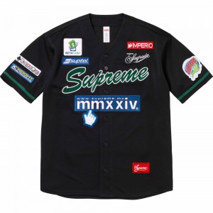 Koszulka Supreme Chosen One Baseball Jersey Czarne | Polska-854130