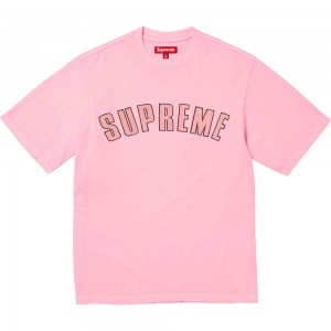 Koszulka Supreme Cracked Arc S/S Top Różowe | Polska-506172