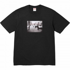 Koszulka Supreme Crew 96 Tee Czarne | Polska-842963