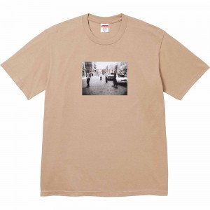 Koszulka Supreme Crew 96 Tee Khaki | Polska-129786