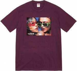 Koszulka Supreme Eyewear Tee Fioletowe | Polska-749512