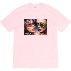 Koszulka Supreme Eyewear Tee Różowe | Polska-952184