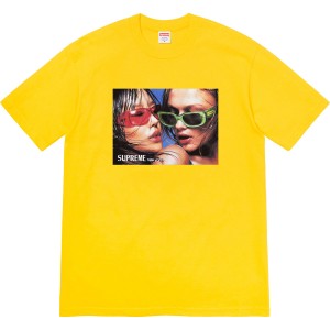 Koszulka Supreme Eyewear Tee Żółte | Polska-410365