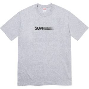 Koszulka Supreme Motion Logo Tee Szare | Polska-906528