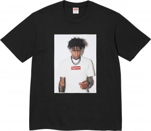 Koszulka Supreme NBA Youngboy Tee Czarne | Polska-083576