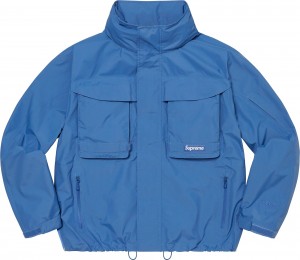 Kurtki Supreme GORE-TEX PACLITE® Lekkie Shell Niebieskie | Polska-328504