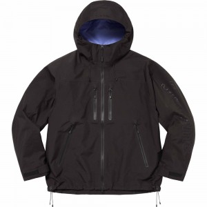 Kurtki Supreme GORE-TEX Taped Seam Shell Czarne | Polska-920458