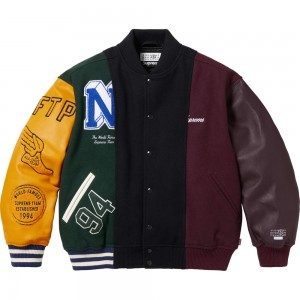 Kurtki Supreme MM6 Maison Margiela Split Varsity Kolorowe | Polska-234197