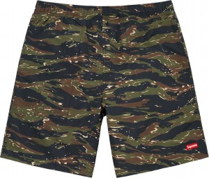 Spodenki Supreme Nylon Wody Camo | Polska-542370