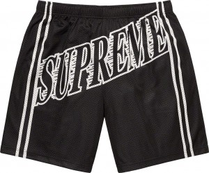 Spodenki Supreme Slap Shot Baggy Mesh Czarne | Polska-354260