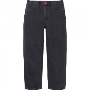 Spodnie Supreme Baggy Jean Czarne | Polska-941203