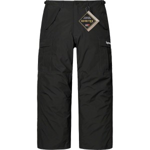 Spodnie Supreme GORE-TEX PACLITE® Cargo Czarne | Polska-079582