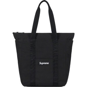 Torby Supreme Płócienne Tote Czarne | Polska-841037