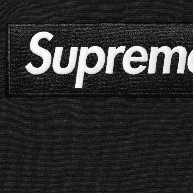 Bluza Supreme Box Logo Hooded Czarne | Polska-852610