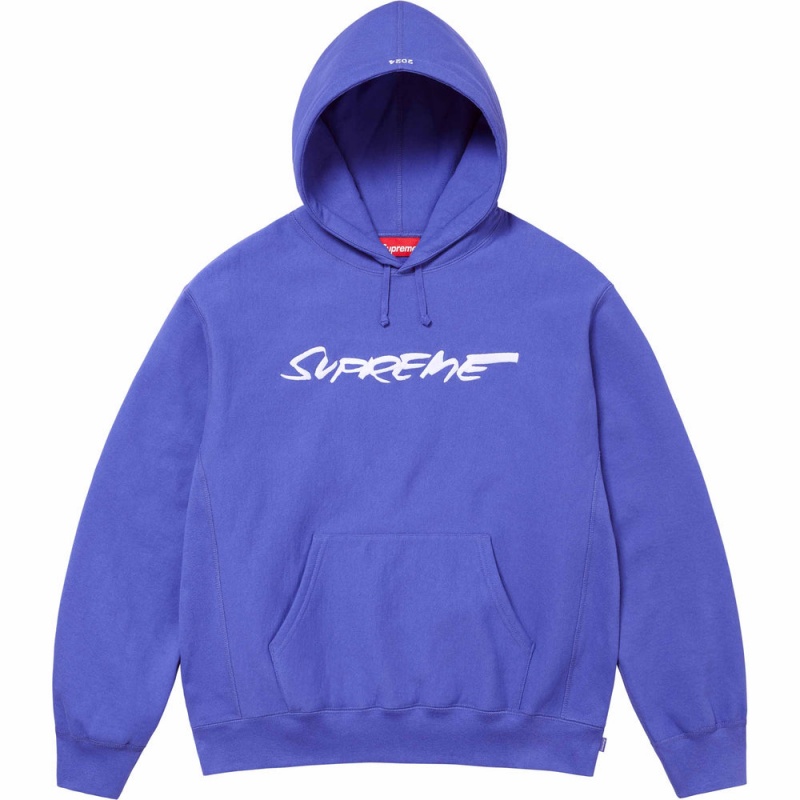 Bluza Supreme Futura Hooded Fioletowe | Polska-039154