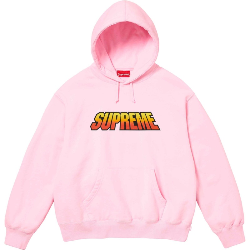 Bluza Supreme Gradient Hooded Głęboka Różowe | Polska-196738