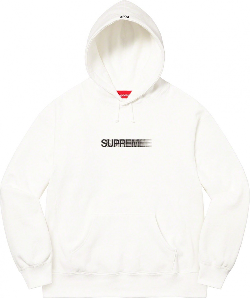 Bluza Supreme Motion Logo Hooded Białe | Polska-431987