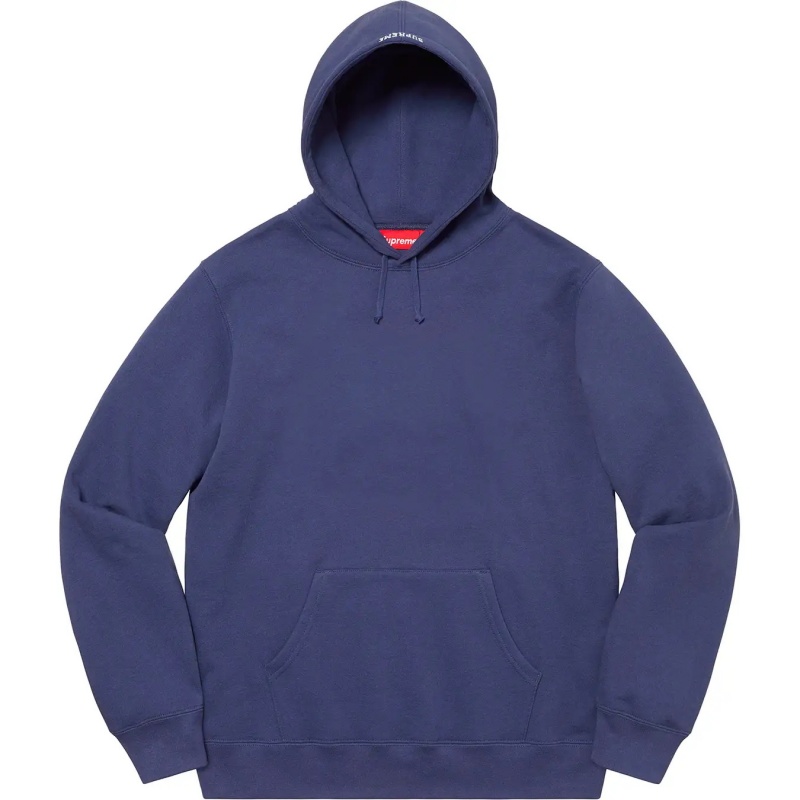 Bluza Supreme Roy DeCarava Malcolm X Hooded Niebieskie | Polska-618059