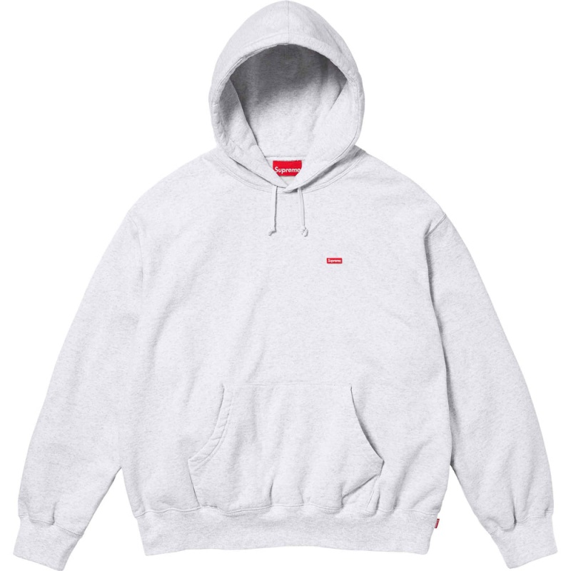 Bluza Supreme Small Box Hooded Szare | Polska-856120