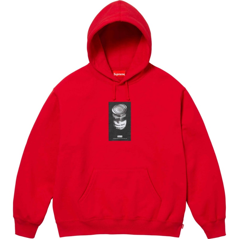 Bluza Supreme Soup Can Hooded Czerwone | Polska-219034