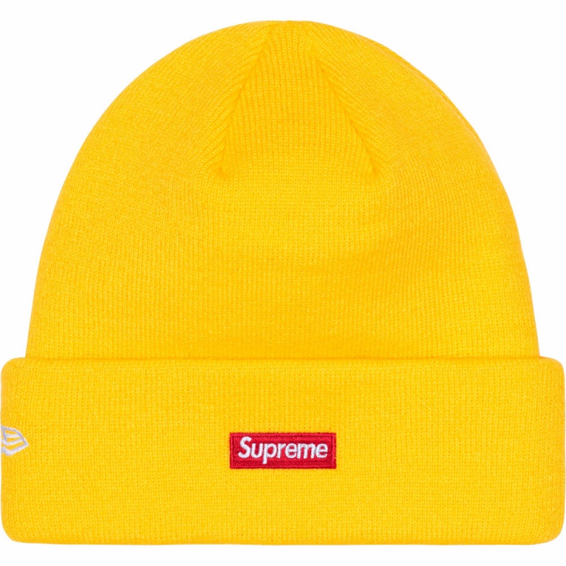 Czapka Supreme New Era® Beanie Złote | Polska-490516