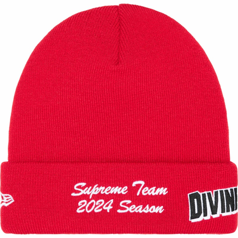 Czapka Supreme New Era® Salvation Beanie Czerwone | Polska-857396