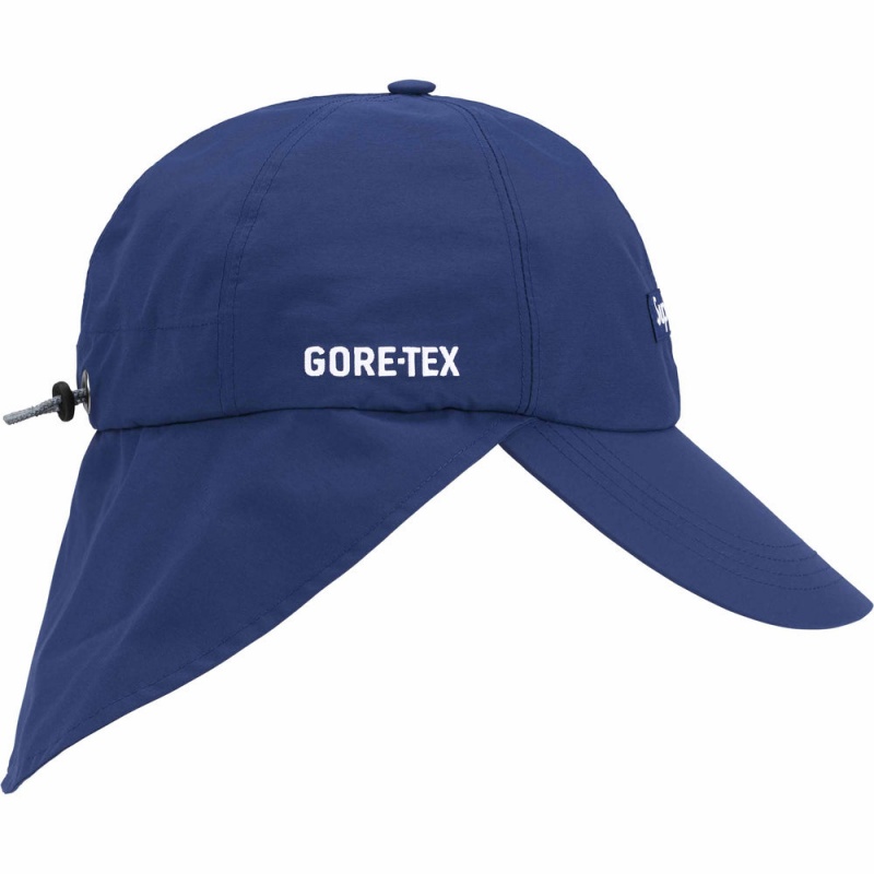 Czapki Supreme GORE-TEX Sunshield Hat Granatowe | Polska-180534