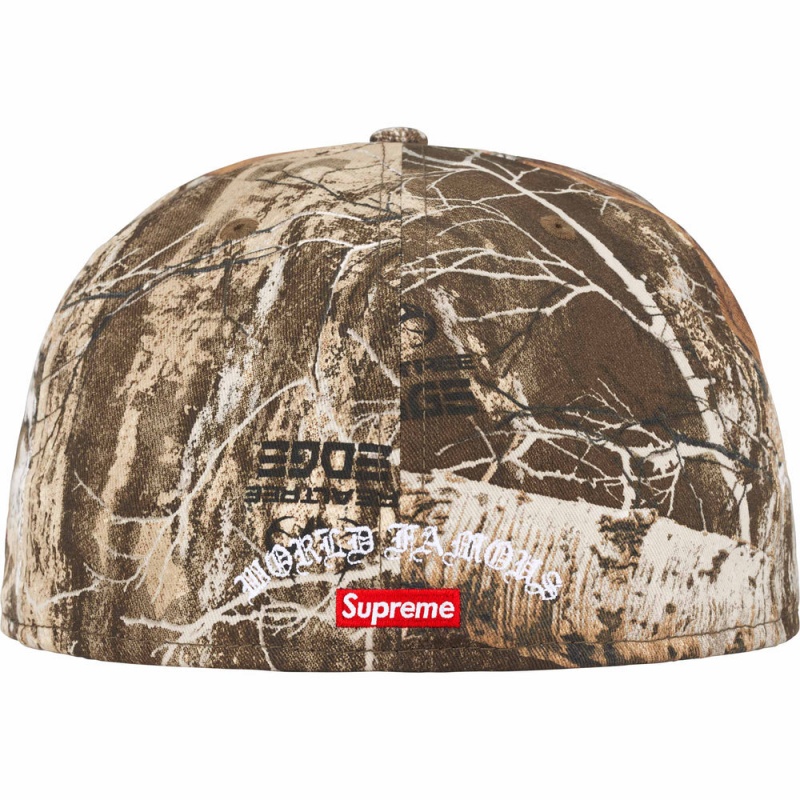 Czapki Supreme Gold Cross S Logo New Era® Camo | Polska-057421