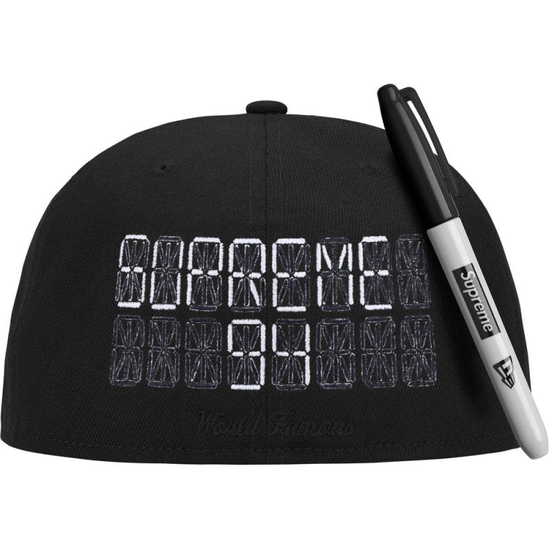 Czapki Supreme Sharpie® Box Logo New Era® Czarne | Polska-807564