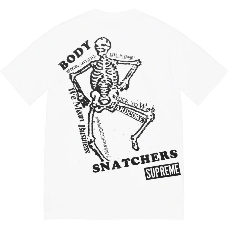 Koszulka Supreme Body Snatchers Tee Białe | Polska-581792