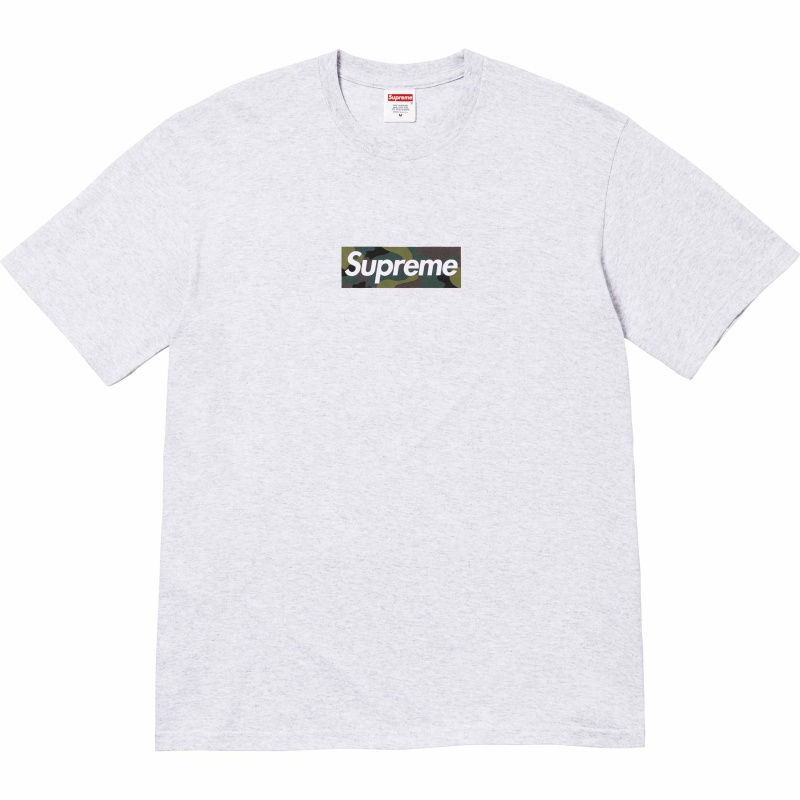 Koszulka Supreme Box Logo Tee Szare | Polska-430572