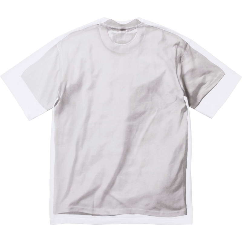 Koszulka Supreme MM6 Maison Margiela Box Logo Tee Białe | Polska-234178