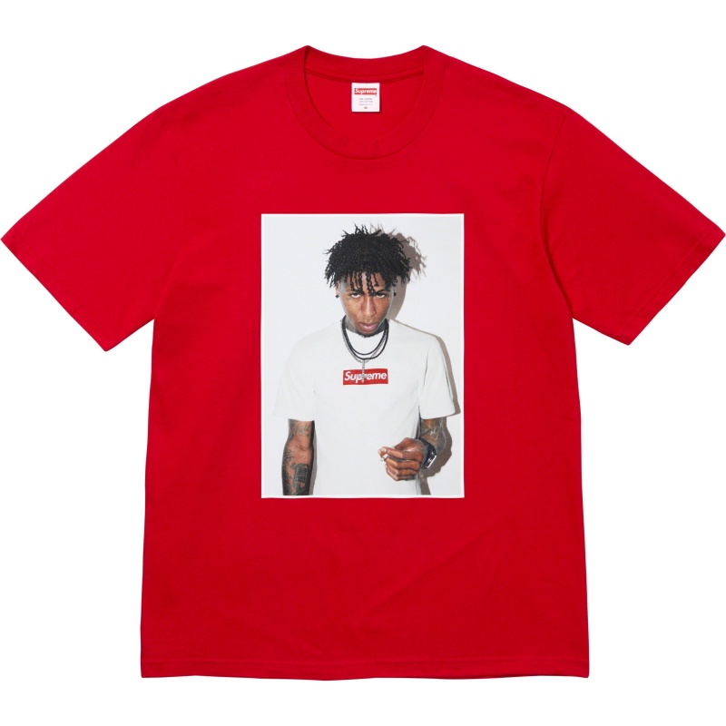 Koszulka Supreme NBA Youngboy Tee Czerwone | Polska-321570